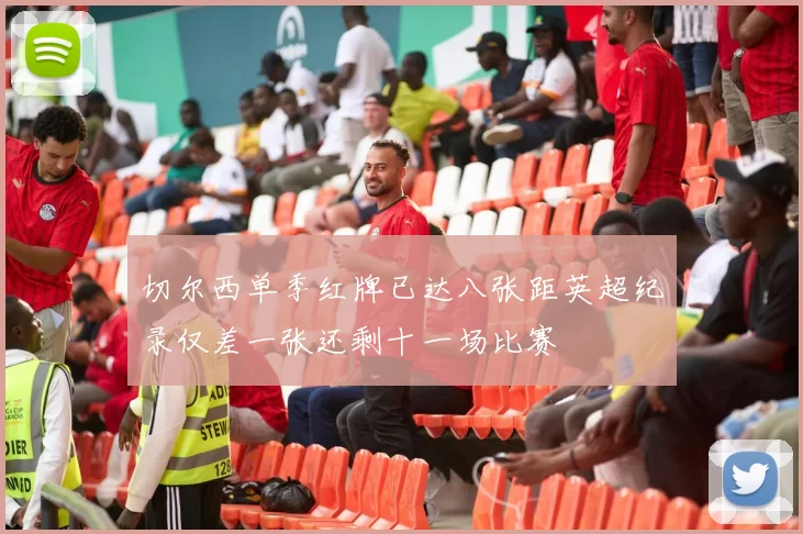切尔西单季红牌已达八张距英超纪录仅差一张还剩十一场比赛