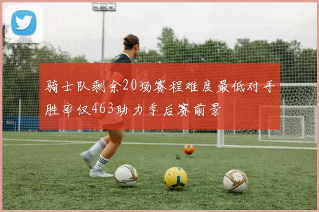 骑士队剩余20场赛程难度最低对手胜率仅463助力季后赛前景